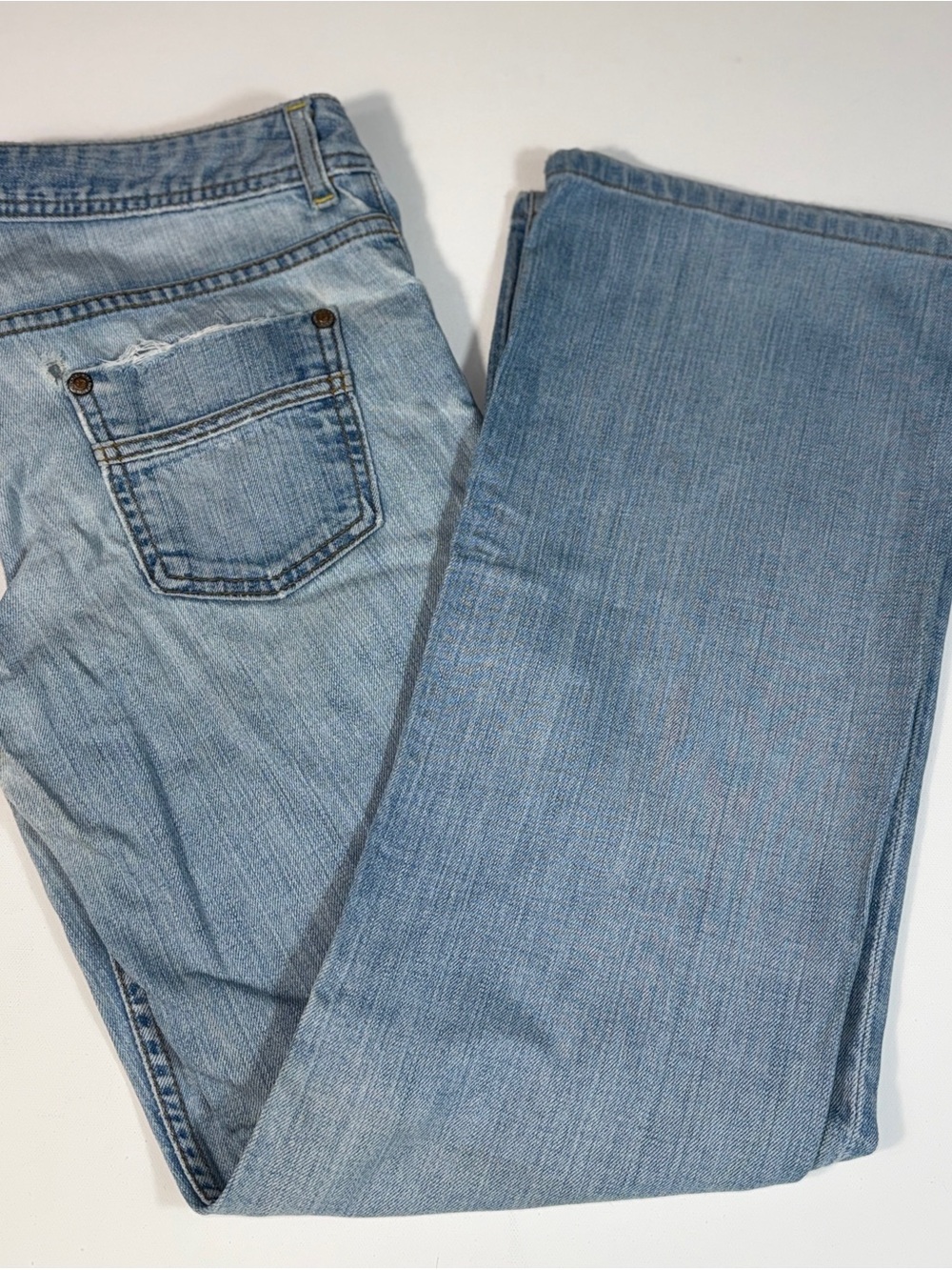 Banana Republic Men's Light Blue Bootcut Jeans